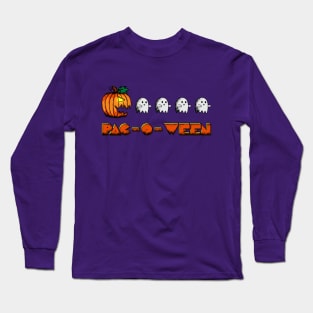 Pac-man Halloween Long Sleeve T-Shirt